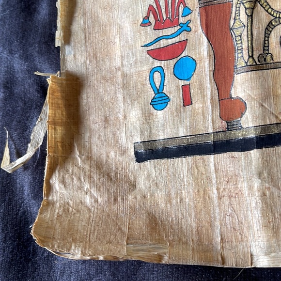 Egyptian Papyrus Print ~ ✨ - Picture 3 of 11